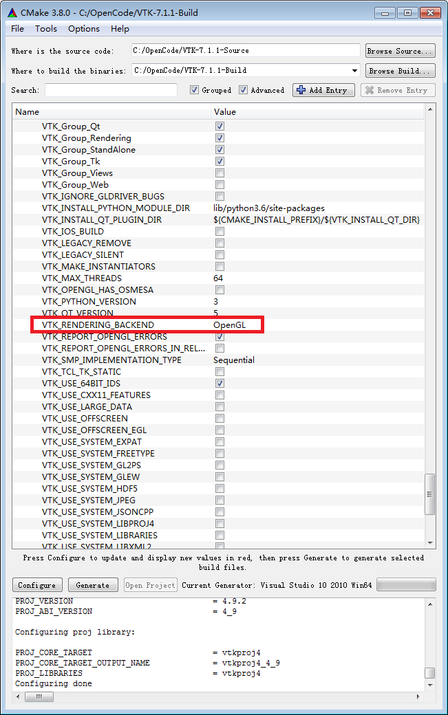 VTK7.1+CMake+VS2010编译-014