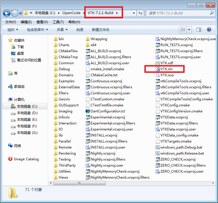 VTK7.1+CMake+VS2010编译-016
